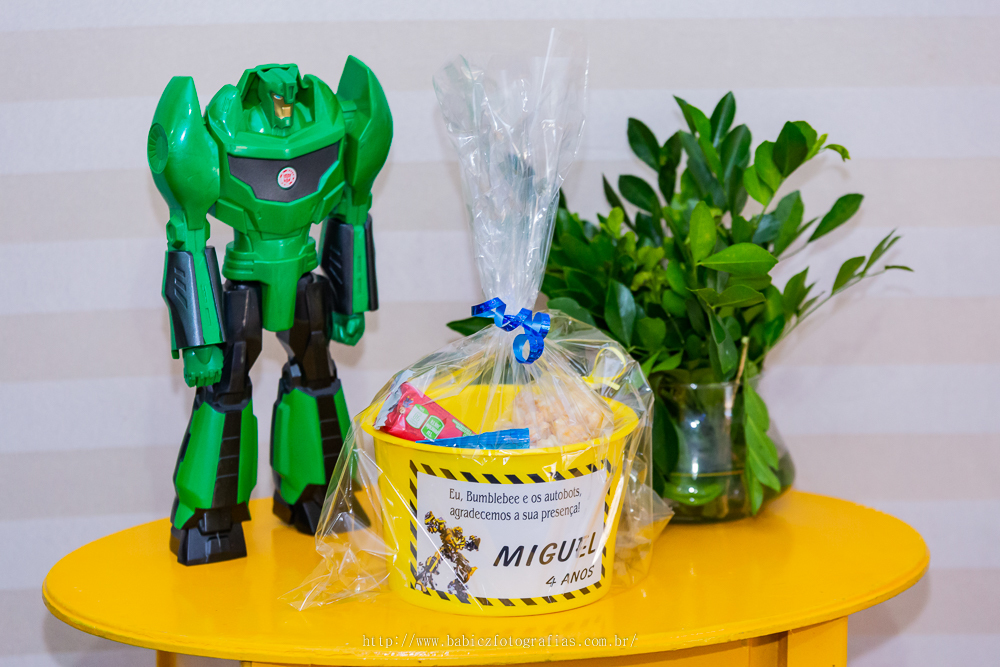 foto de lembrancinha transformes