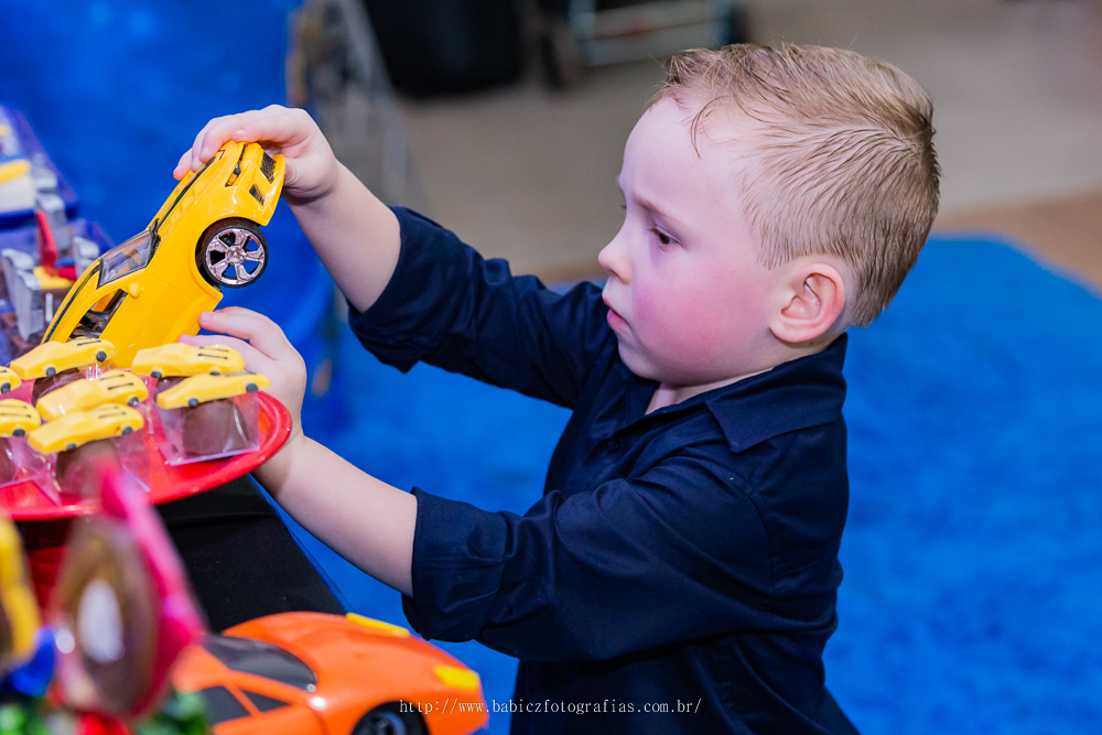 Fotografia do aniversariante infantil