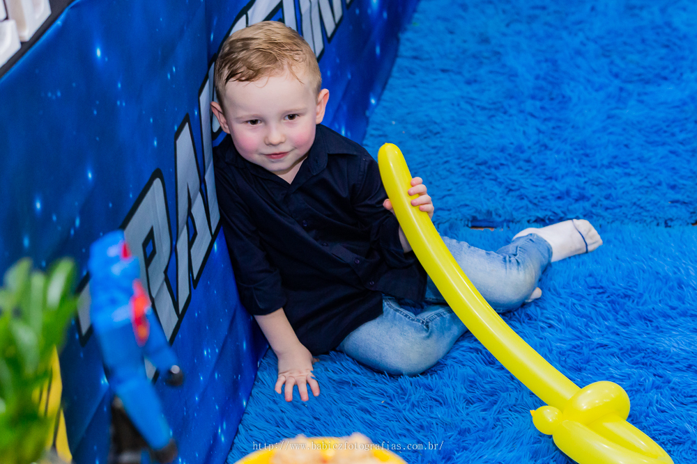 Fotografia do aniversariante infantil
