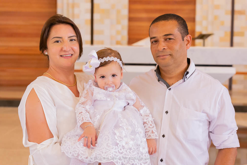 retrato madrinha no batizado