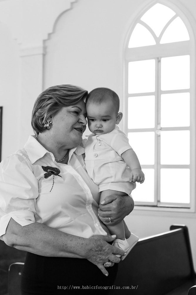 Foto de avo com netinho em PB