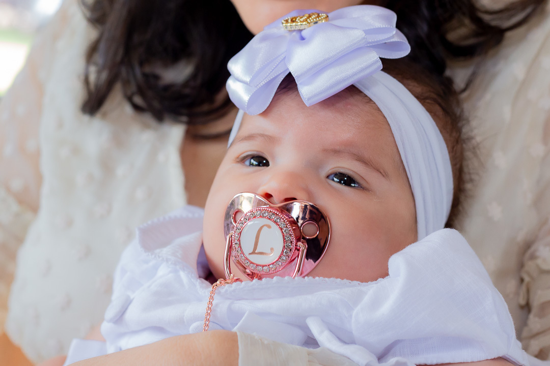 Fotografia do batizado de LARA durante o recepcao com almoco  na Churrascaria Toro Rosso em Tamboara