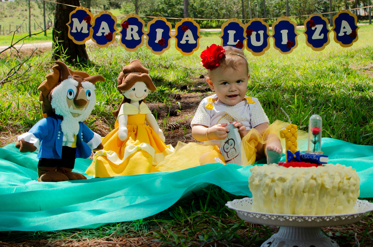 Zemar Fotografia - Smash the Cake - Maria Luiza - Sessão pré aniversário infantil - Amassar o bolo