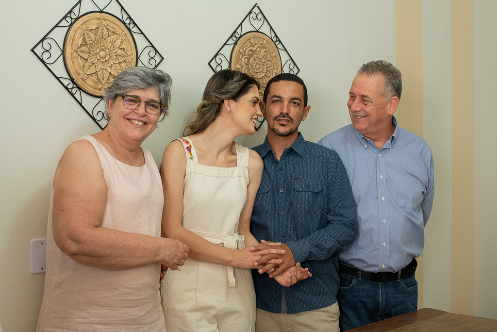 Casamento civil durante o dia; Larissa e Gabriel; Casamento em Guaratinguetá