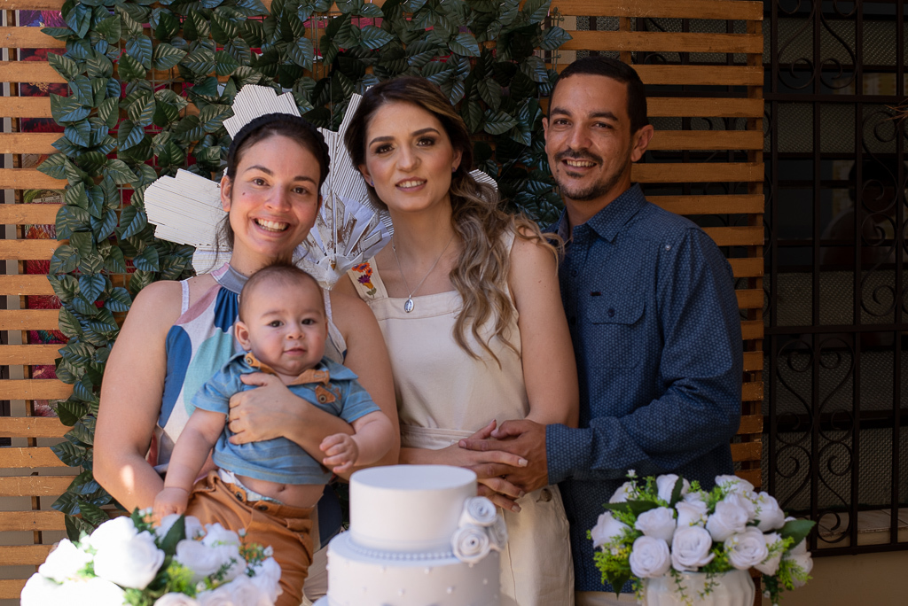Casamento civil durante o dia; Larissa e Gabriel; Casamento em Guaratinguetá; Família Feliz