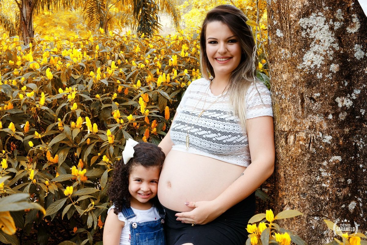 Irmã mais velha - Foto de Família - Fotografo Dênis Saramelo - Parque da Lajinha