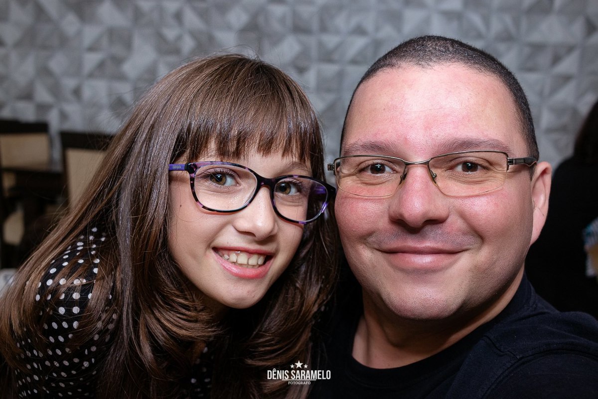 Fotografo Denis Saramelo com a Bia