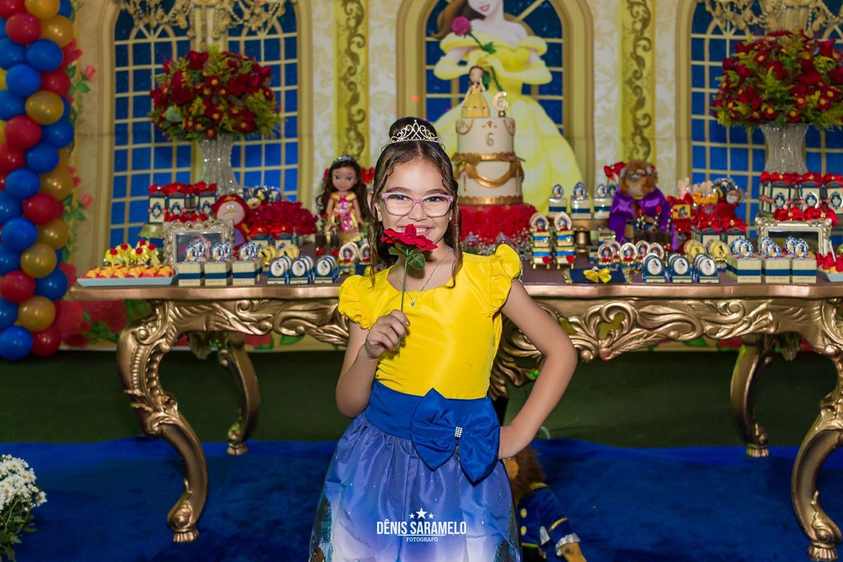 Fotografo Dênis Saramelo Cobertura Fotográfica Buffet Infantil Allana - 6 Anos