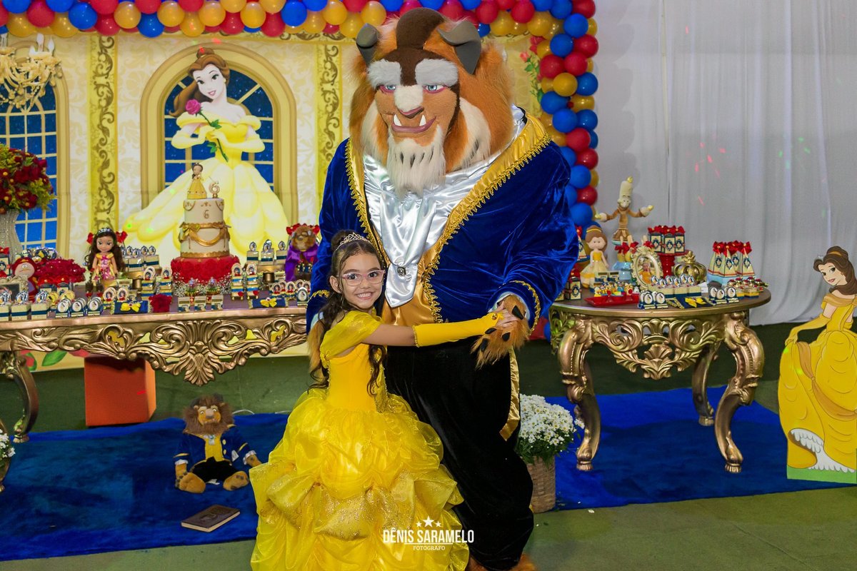 Dênis Saramelo Festa Infantil Buffet Infantil Allana - 6 Anos