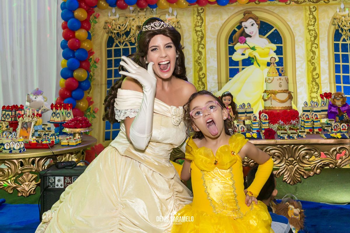 Fotografo Juiz de Fora Cobertura Fotográfica Bela e a Fera Allana - 6 Anos