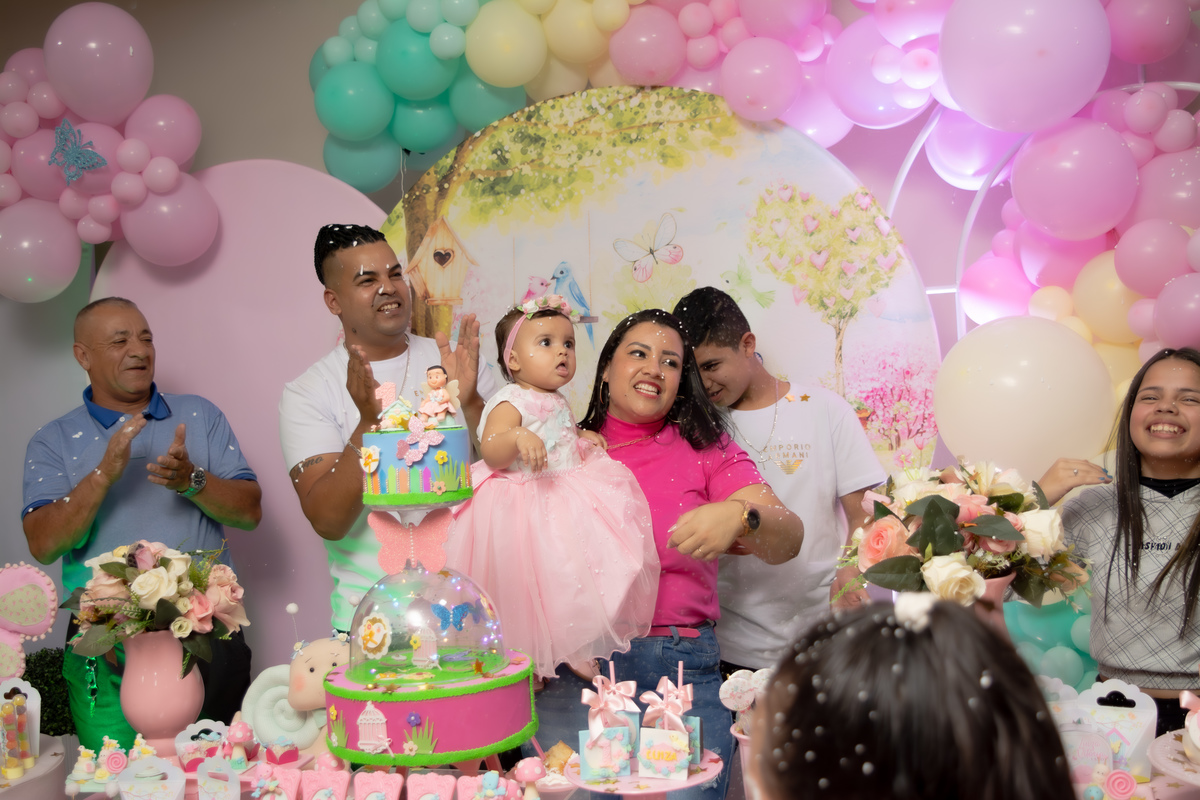 Aniversário Infantil 1 ano Luiza