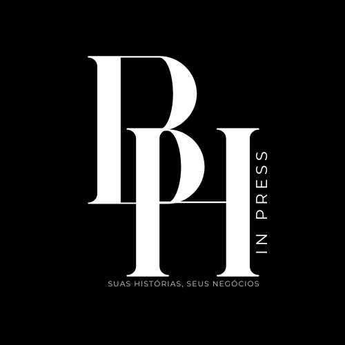 Logotipo de BH IN PRESS