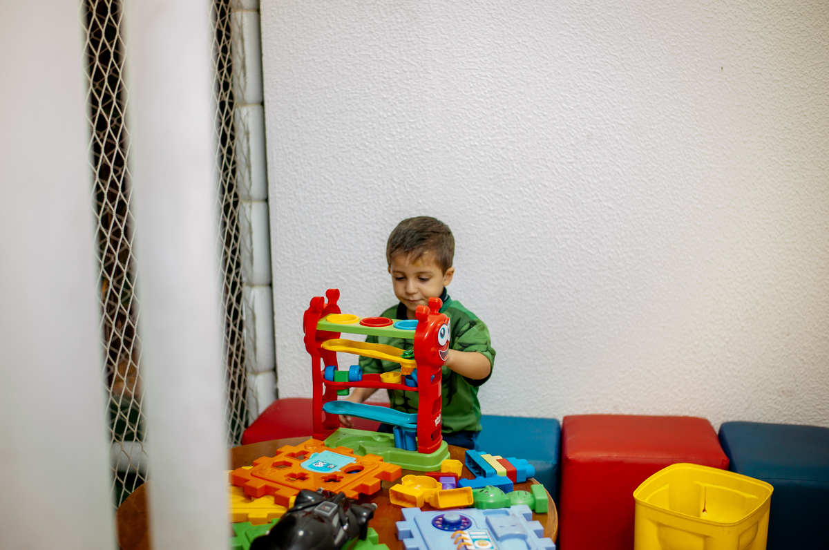 Os brinquedos do play são maravilhosos!
