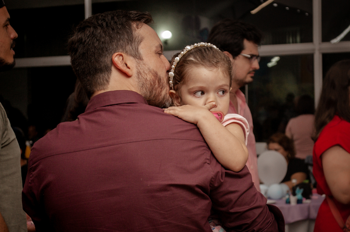 Aconchego do papai!