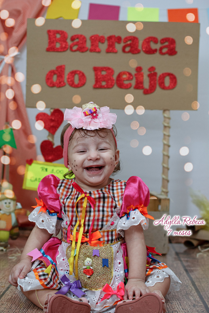 Ensaio temático de São João. Mesversario de Adylla. Caruaru/PE