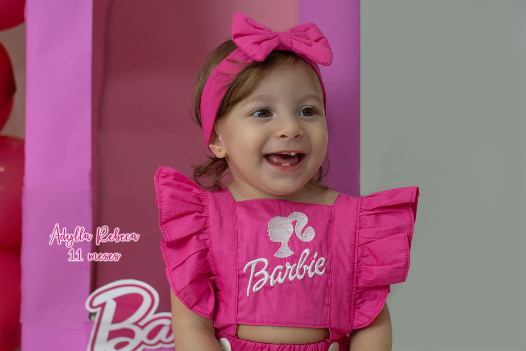 Ensaio temático da Barbie realizado em estúdio. Caruaru/PE.