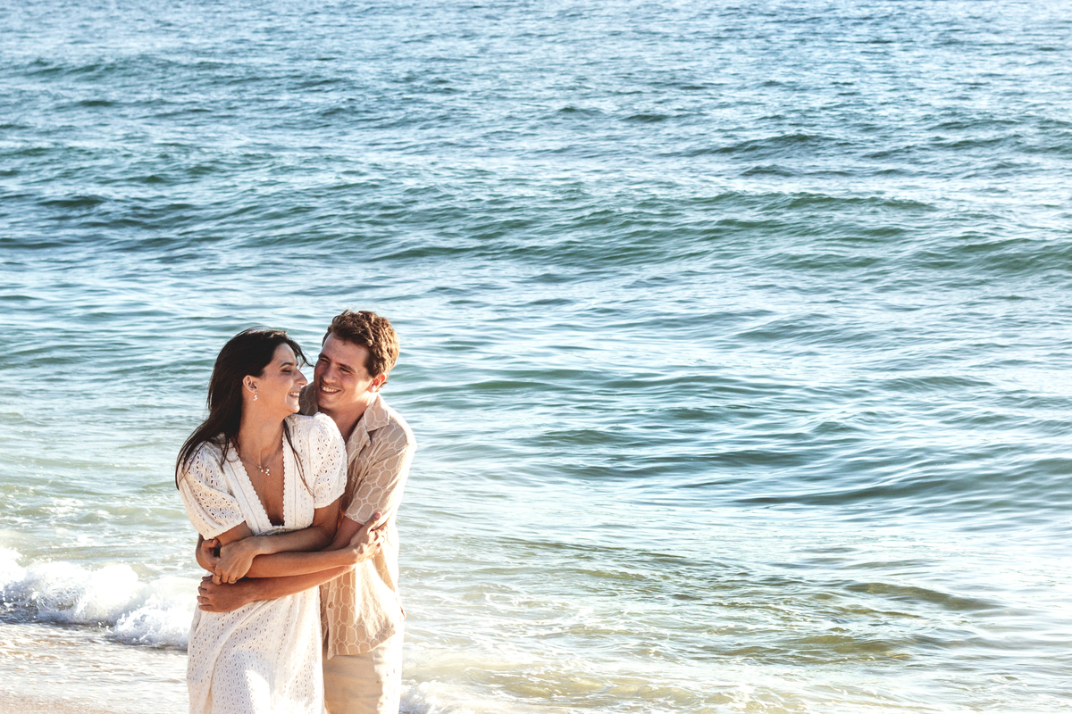 Sessão Fotográfica na Praia