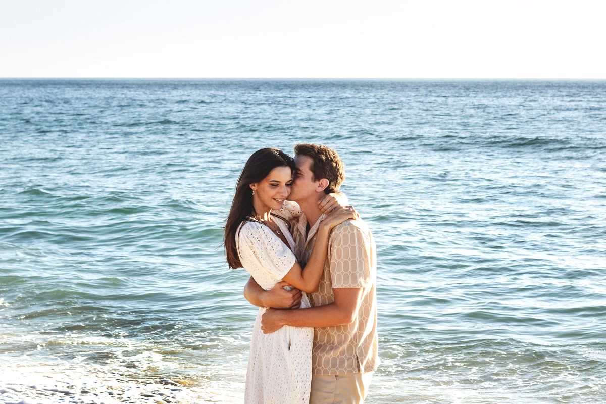 Sessão Fotográfica na Praia