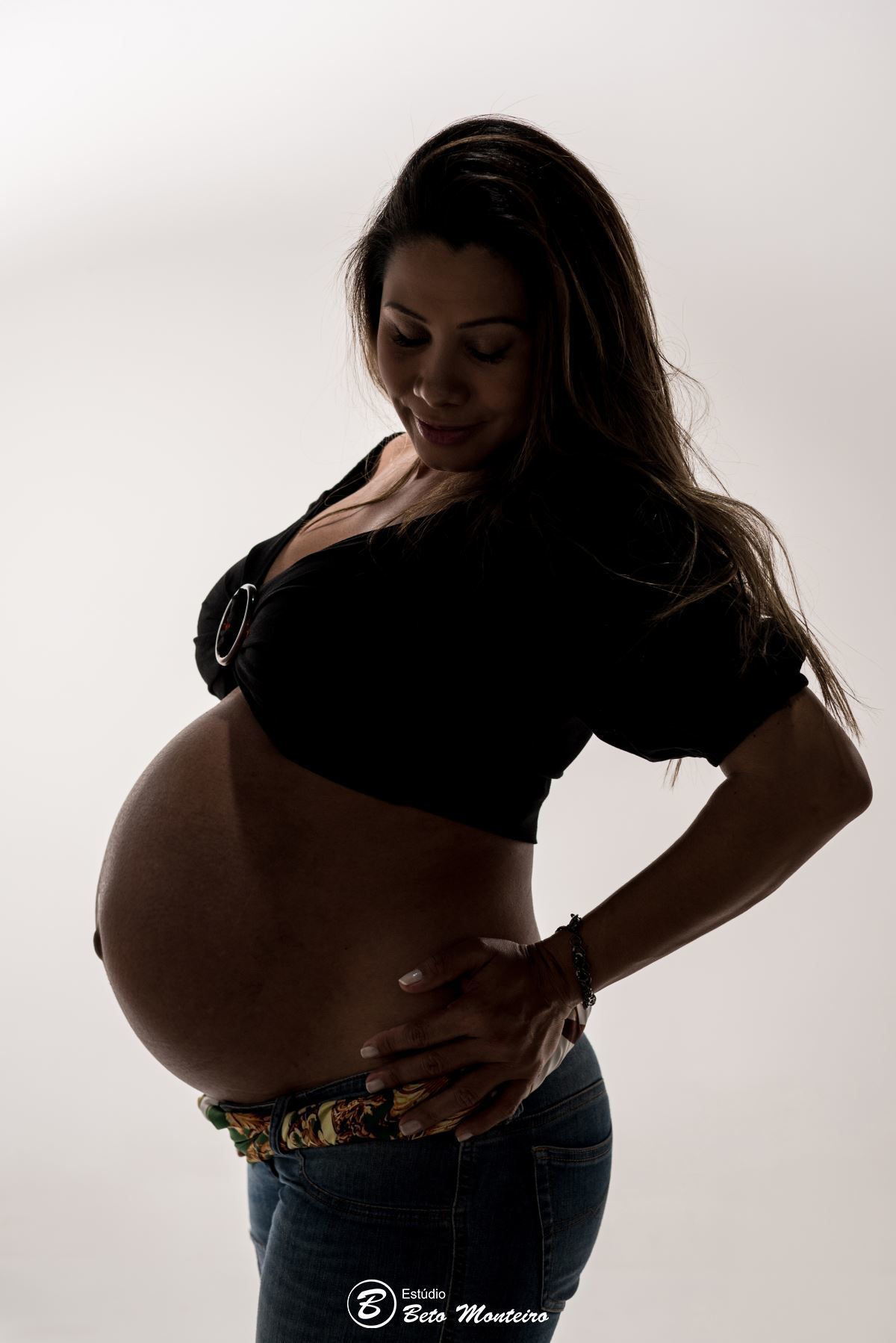 Book Gestante e Família em Curitiba - Book de gestante em estúdio - ensaio de gestante - book em estúdio - sessão fotográfica - Grávida - Gestação - Estúdio Beto Monteiro - Tatiane - Robson - Amauri - Miguel