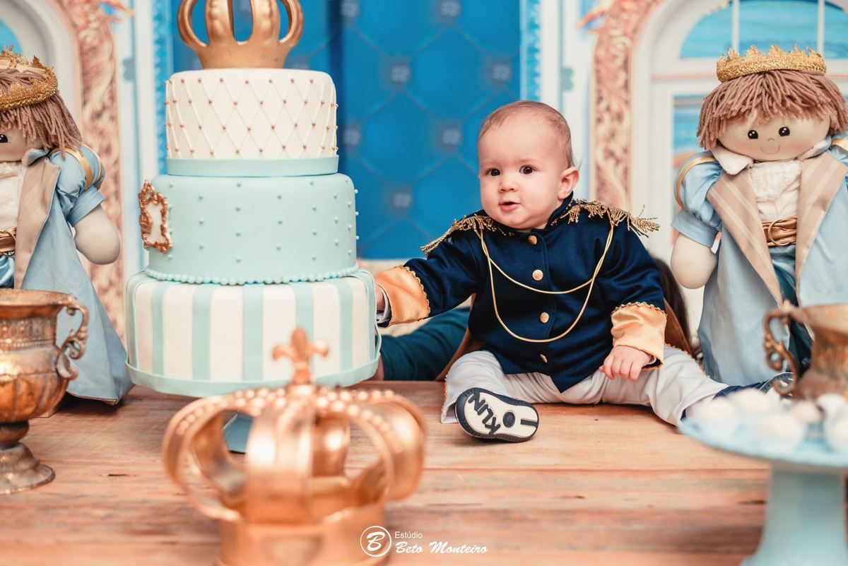 Aniversário infantil - festa infantil - tema principe - tema meu primeiro reinado - sessão infantil - aniversário Oliver - festa de aniversário - primeiro aninho - primeiro aninho do Oliver