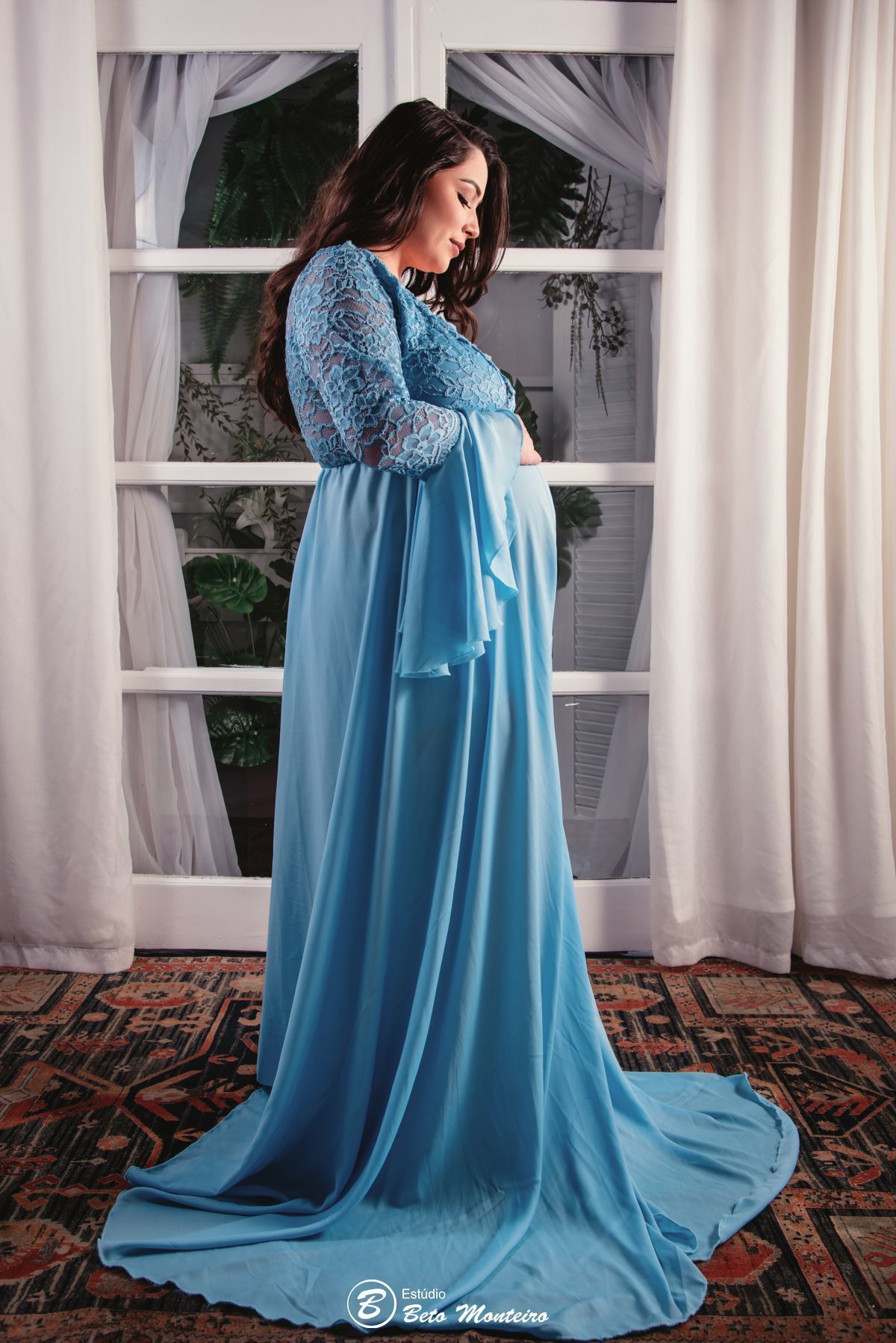 Book Gestante e Família em Curitiba - Book de gestante em estúdio - ensaio de gestante - book em estúdio - sessão fotográfica - Grávida - Gestação - Estúdio Beto Monteiro - Jheniffer - Gustavo