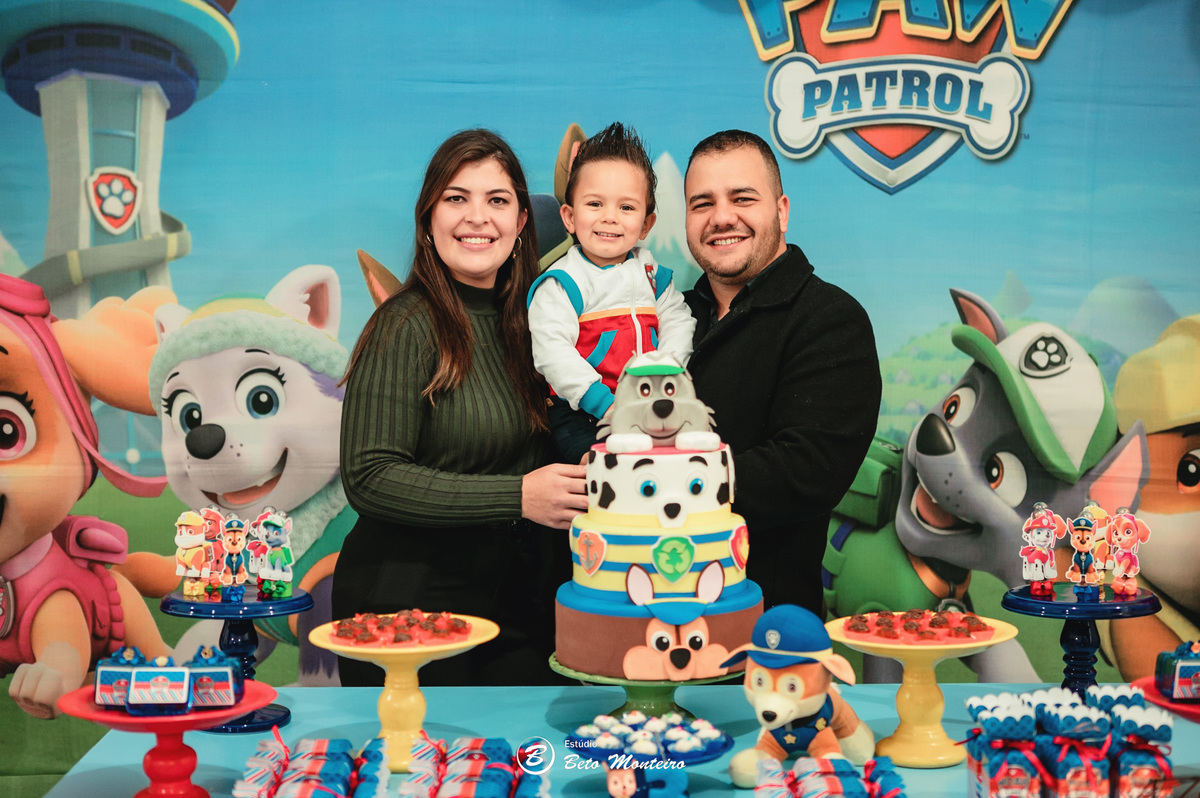 Aniversário infantil - festa infantil - aniversário da patrulha canina - tema patrulha canina - sessão infantil - aniversário Noah - festa de aniversário da patrulha canina - Ryder