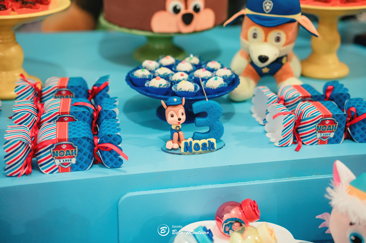 Aniversário infantil - festa infantil - aniversário da patrulha canina - tema patrulha canina - sessão infantil - aniversário Noah - festa de aniversário da patrulha canina - Ryder
