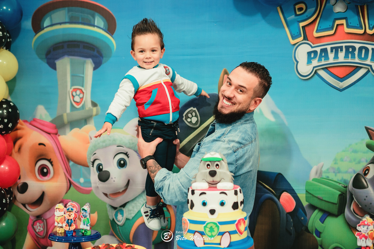 Aniversário infantil - festa infantil - aniversário da patrulha canina - tema patrulha canina - sessão infantil - aniversário Noah - festa de aniversário da patrulha canina - Ryder