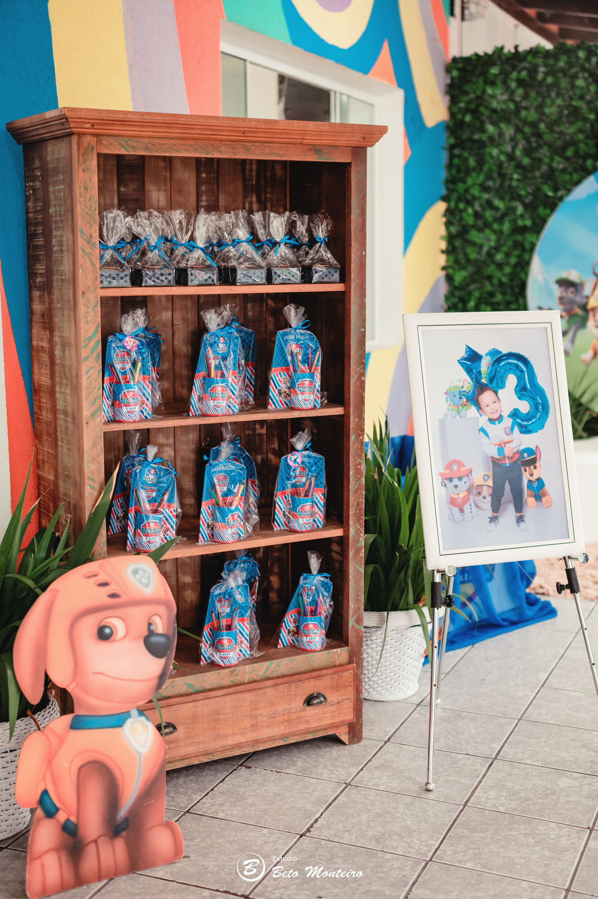 Aniversário infantil - festa infantil - aniversário da patrulha canina - tema patrulha canina - sessão infantil - aniversário Noah - festa de aniversário da patrulha canina - Ryder