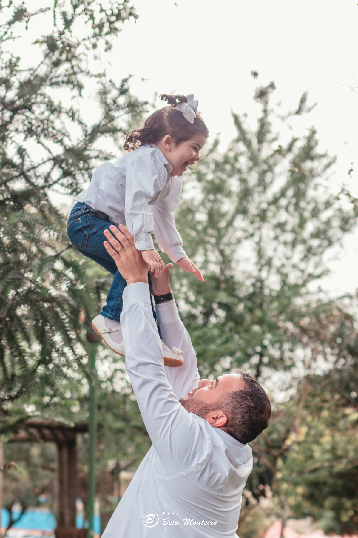 Mini ensaio dia dos pais - Sessão dia dos pais - Book de família - Sessão externa - book no parque - Sessão dia dos pais Curitiba - Pai e filha - Pai e filho - Pai e filhos
