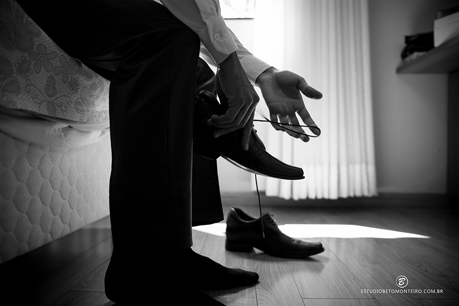 Casamento Debora e Rodrigo - Fotografia e Filmagem de Casamento - Making of do noivo - Curitiba - Londrina - Moress Buffet - Estúdio Beto Monteiro