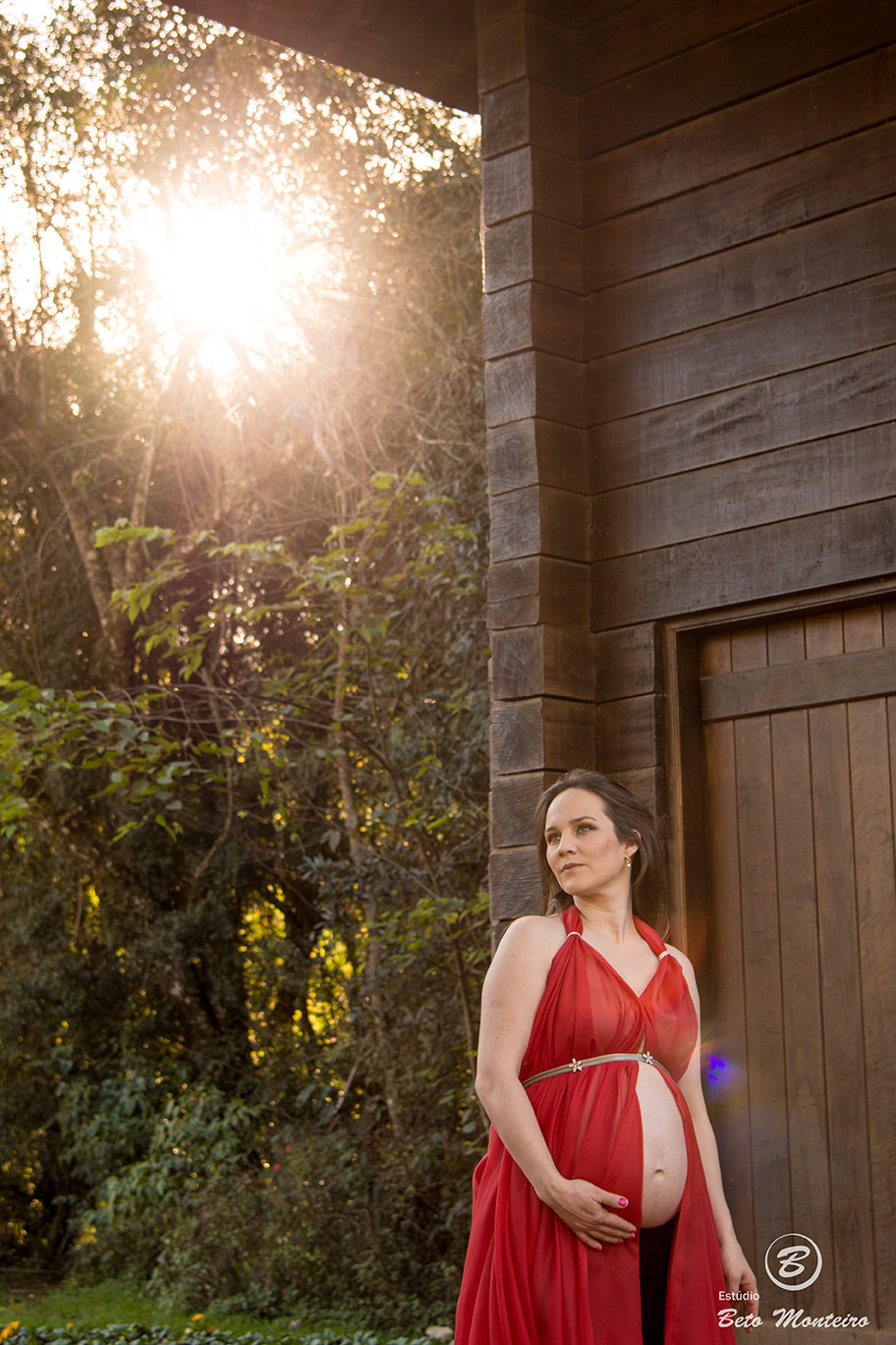 Fran e Ricardo - Book Gestante e Familia em Curitiba - Vestido rosa - Vestido vermelho - véu - Memorial Ucraniano  - Parque Tingui - Fotos ao ar livre - Grávida - Gestação - Estudio Beto Monteiro