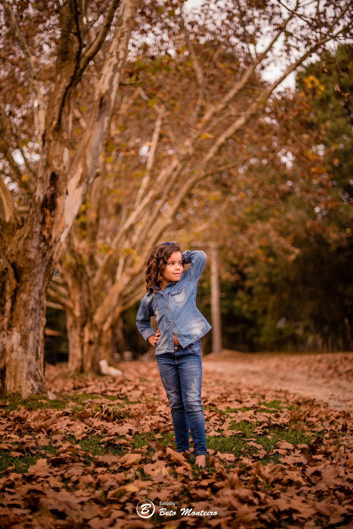 Book fotográfico Infantil - Book de fotos - Book de Criança - Book de Bebê - Book Menina - Book Menino - Estúdio Beto Monteiro - Curitiba - outono - haras - familia