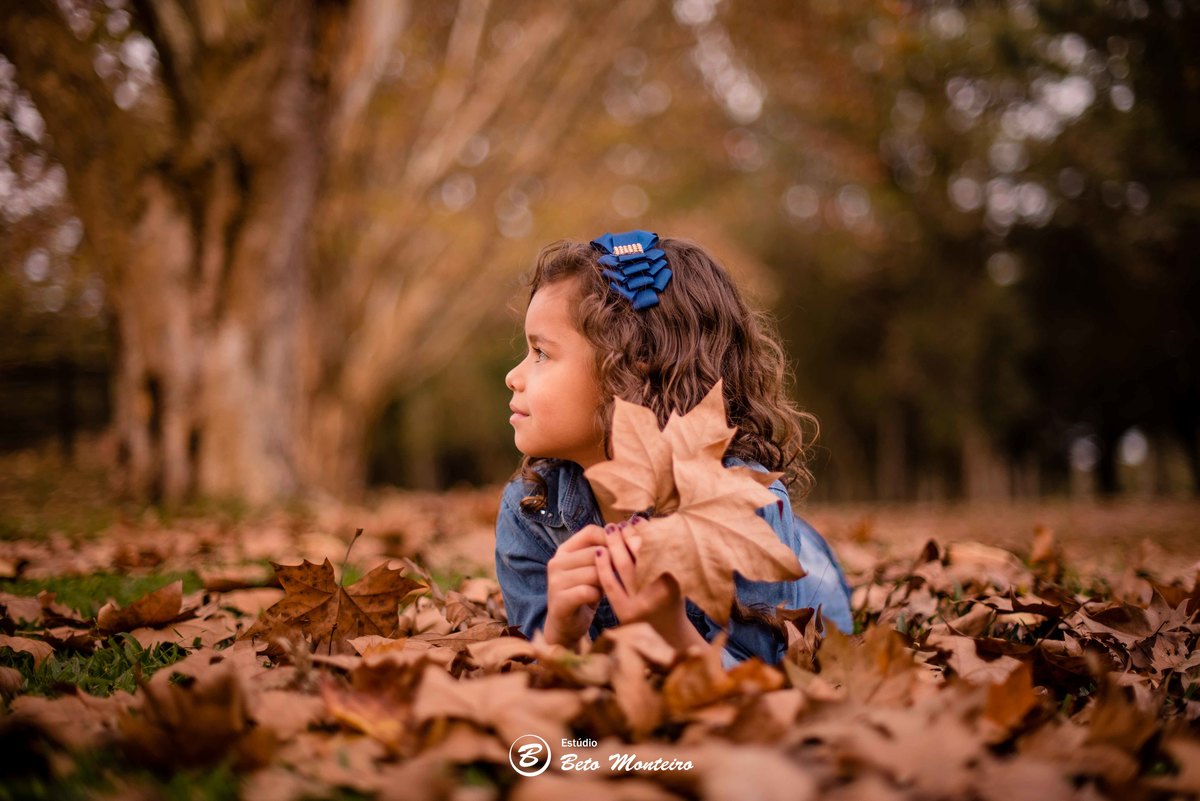 Book fotográfico Infantil - Book de fotos - Book de Criança - Book de Bebê - Book Menina - Book Menino - Estúdio Beto Monteiro - Curitiba - outono - haras - familia