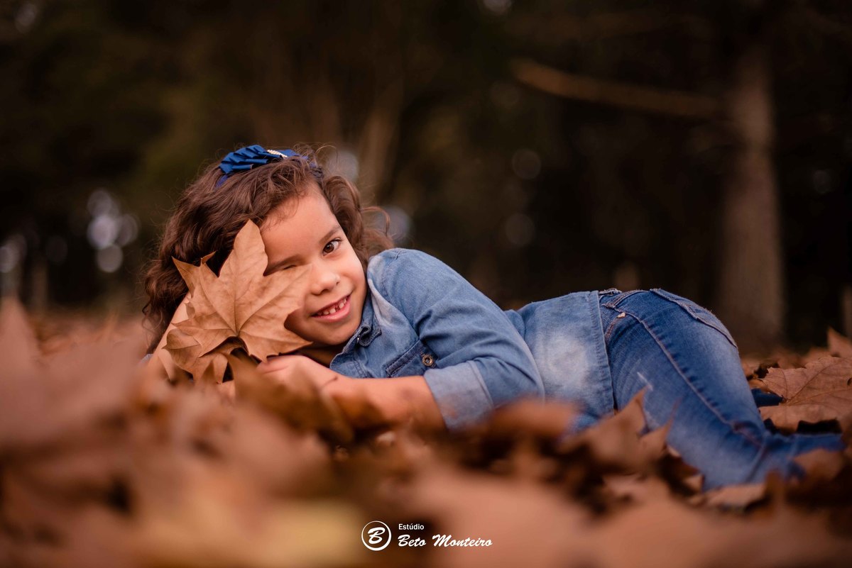 Book fotográfico Infantil - Book de fotos - Book de Criança - Book de Bebê - Book Menina - Book Menino - Estúdio Beto Monteiro - Curitiba - outono - haras - familia