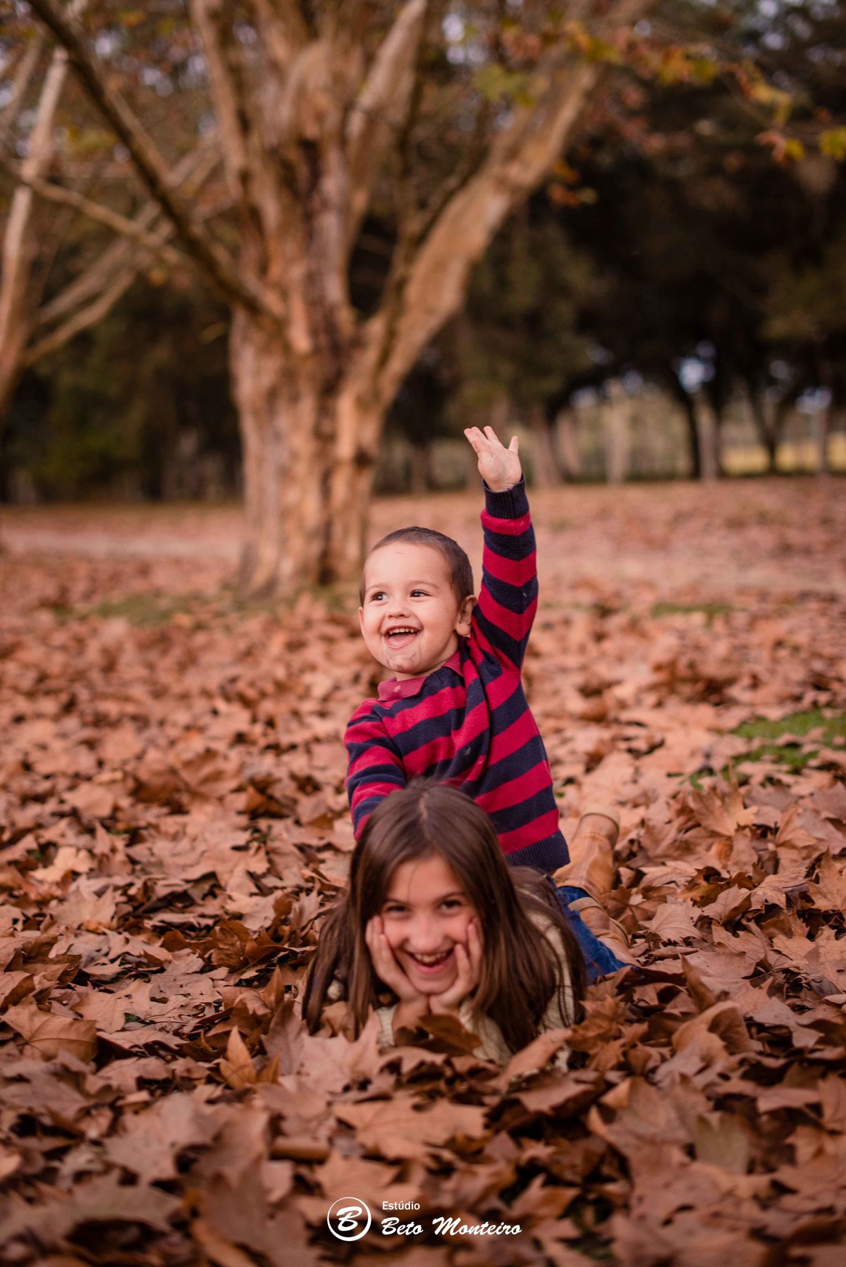 Book fotográfico Infantil - Book de fotos - Book de Criança - Book de Bebê - Book Menina - Book Menino - Estúdio Beto Monteiro - Curitiba - outono - haras - familia