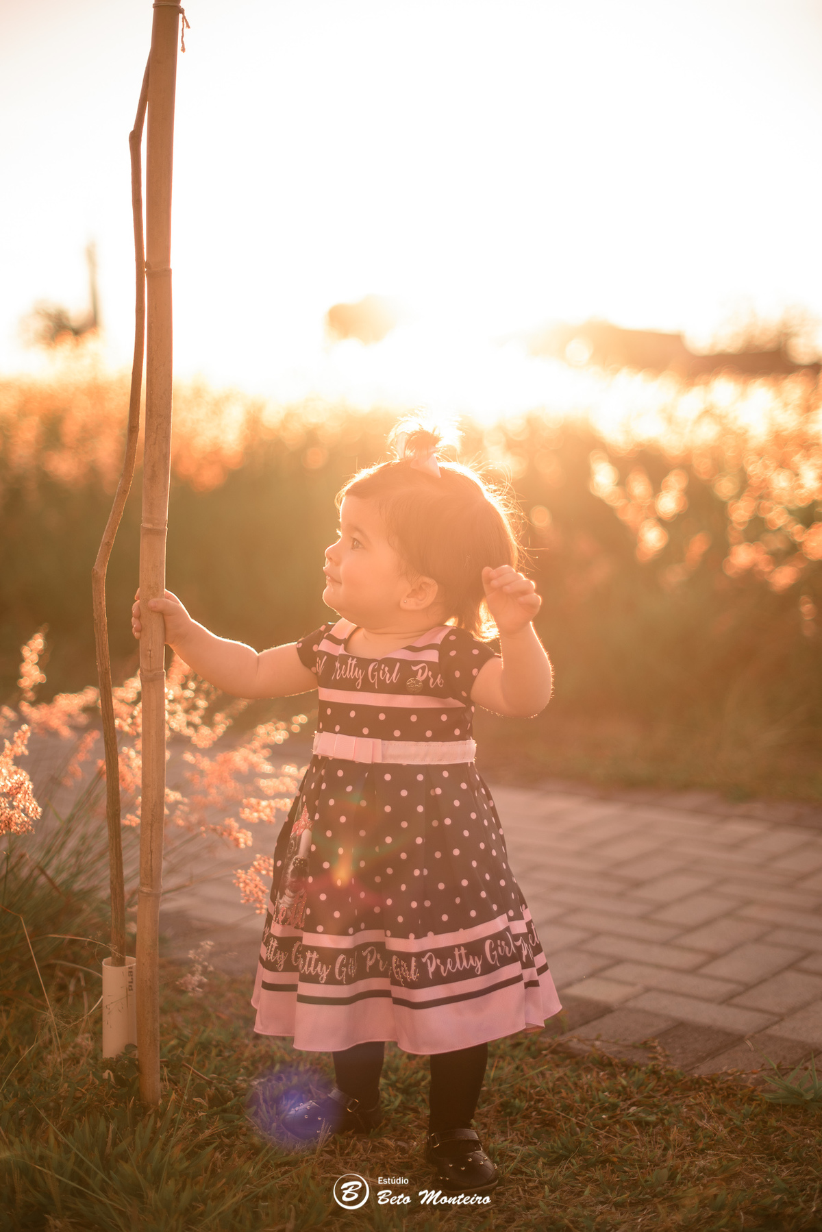 Book fotográfico Infantil - Book de fotos - Book de Criança - Book de Bebê - Book Menina - Book Menino - Estúdio Beto Monteiro - Curitiba - book família - lifestyle - matinho - por do sol - isabela - criança feliz
