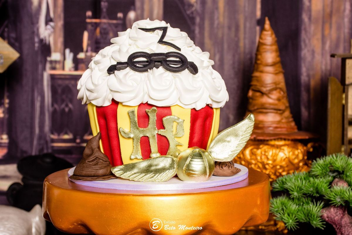 Book fotográfico Infantil - Book de fotos - Book de Criança - Book de Bebê - Book Menina - Book Menino - Book 1 ano -Estúdio Beto Monteiro - Curitiba - smash the cake - harry potter - Noah