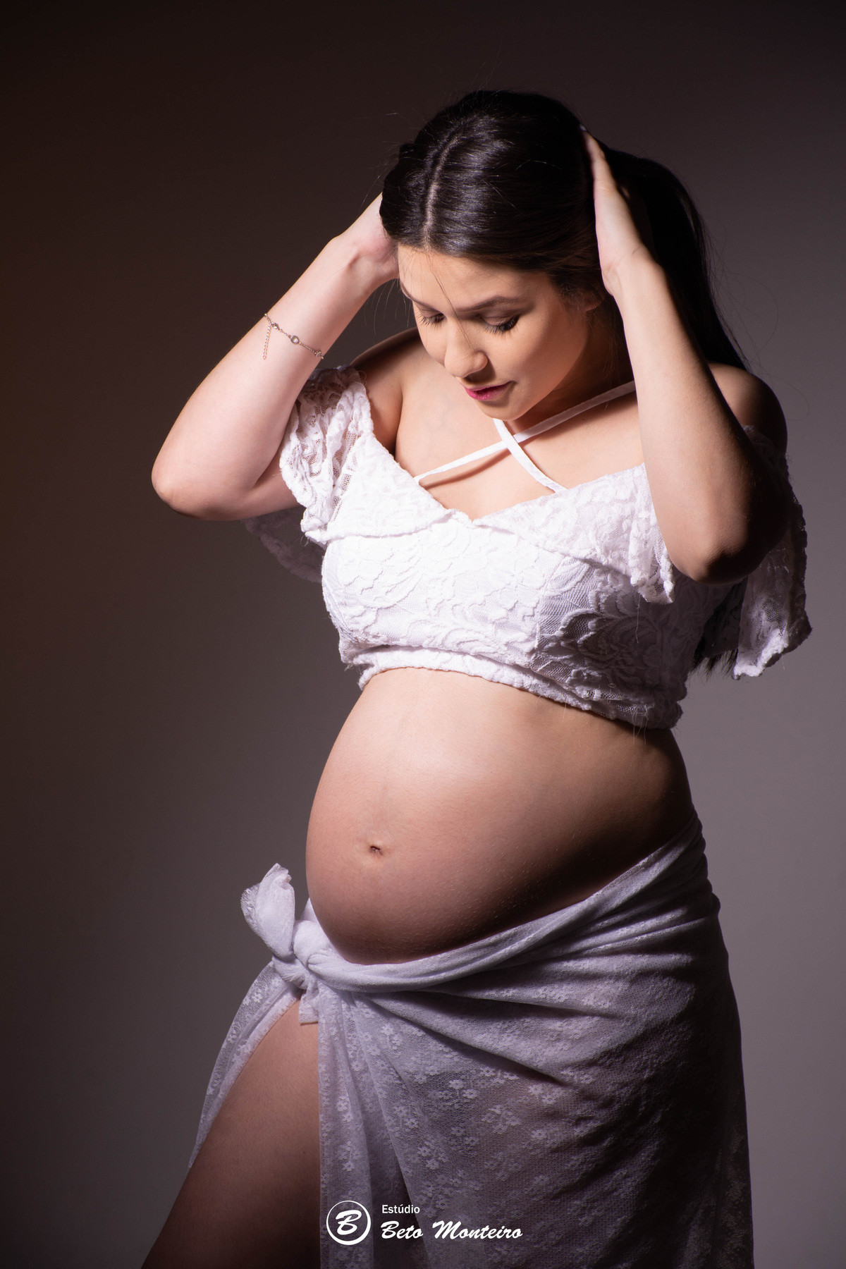 Book Gestante e Familia em Curitiba - Book de gestante em estúdio - ensaio de gestante - book em estúdio - sessão fotográfica - Grávida - Gestação - Estúdio Beto Monteiro - Adriele - Bernardo