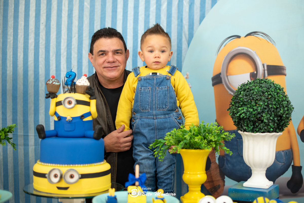 Aniversário infantil - festa infantil - aniversário dos minions - tema dos minions - sessão infantil - aniversário Noah - festa de aniversário dos minions - #noahfaz2