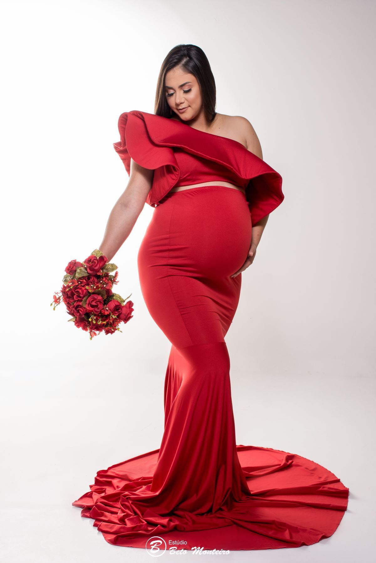 Book Gestante e Família em Curitiba - Book de gestante em estúdio - ensaio de gestante - book em estúdio - sessão fotográfica - Grávida - Gestação - Estudio Beto Monteiro - Juliana - Caio - Caio Eduardo