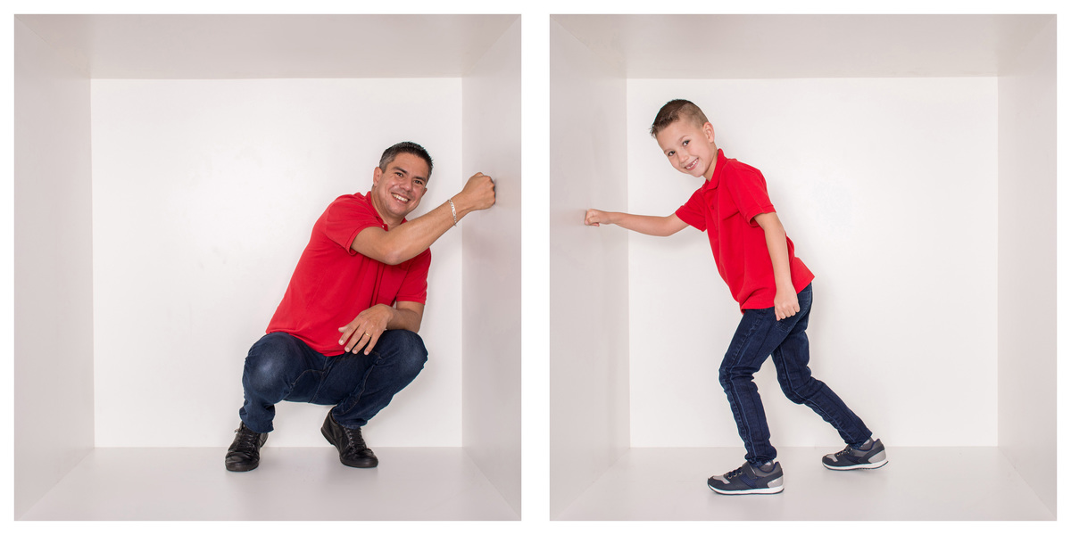 Mini ensaio dia dos pais - Sessão dia dos pais - Book de família - Sessão na caixa - Sessão dia dos pais Curitiba - Pai e filha - Pai e filho - Pai e filhos