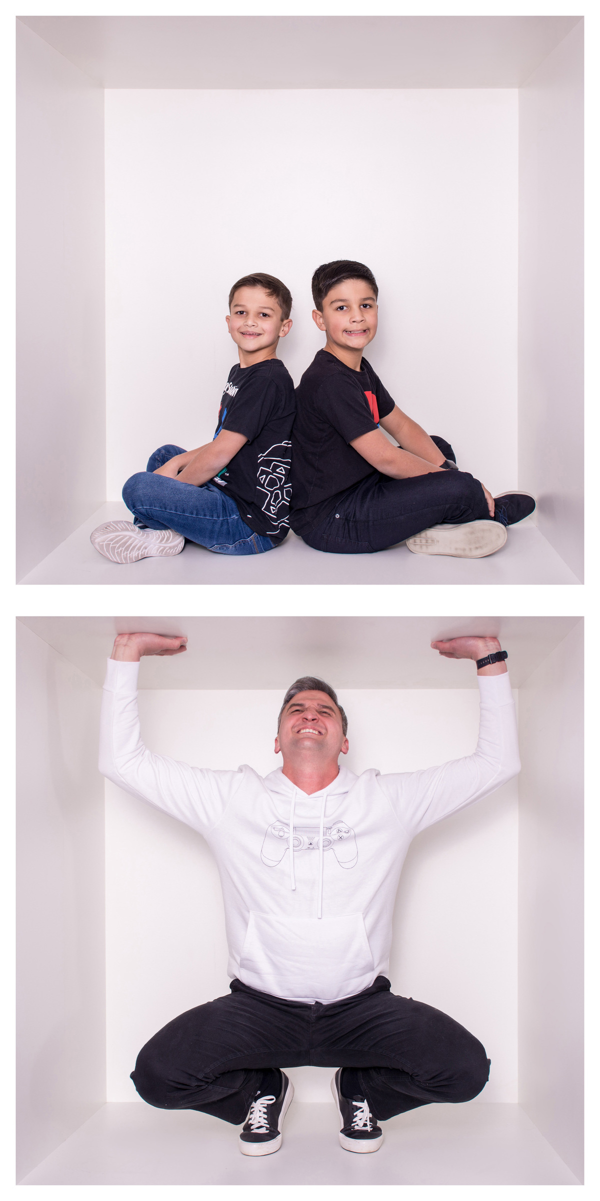 Mini ensaio dia dos pais - Sessão dia dos pais - Book de família - Sessão na caixa - Sessão dia dos pais Curitiba - Pai e filha - Pai e filho - Pai e filhos