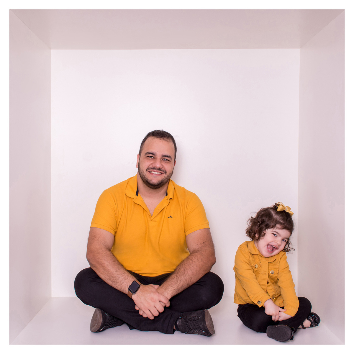 Mini ensaio dia dos pais - Sessão dia dos pais - Book de família - Sessão na caixa - Sessão dia dos pais Curitiba - Pai e filha - Pai e filho - Pai e filhos