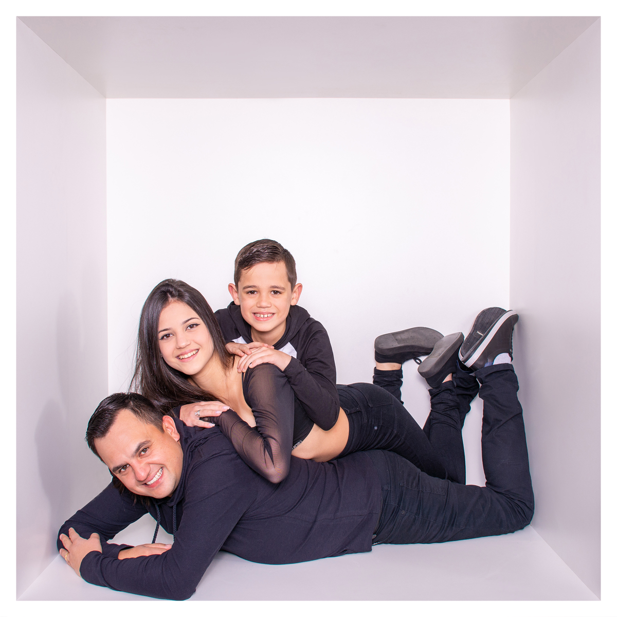 Mini ensaio dia dos pais - Sessão dia dos pais - Book de família - Sessão na caixa - Sessão dia dos pais Curitiba - Pai e filha - Pai e filho - Pai e filhos