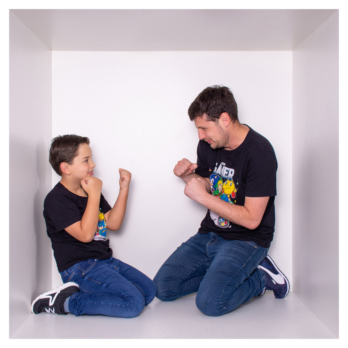 Mini ensaio dia dos pais - Sessão dia dos pais - Book de família - Sessão na caixa - Sessão dia dos pais Curitiba - Pai e filha - Pai e filho - Pai e filhos