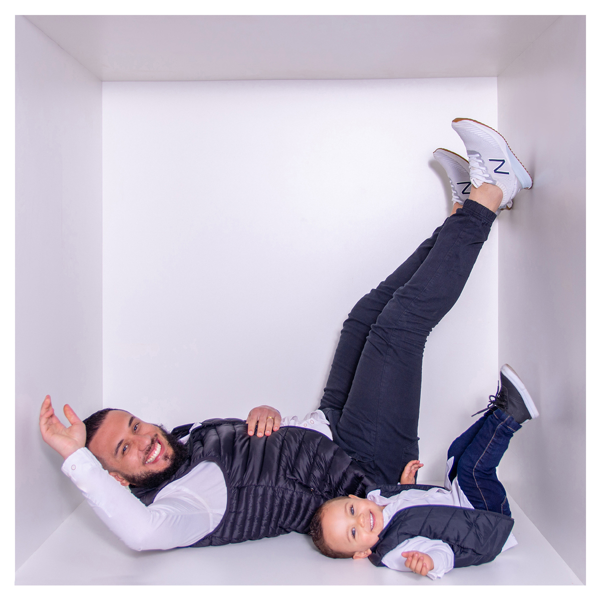 Mini ensaio dia dos pais - Sessão dia dos pais - Book de família - Sessão na caixa - Sessão dia dos pais Curitiba - Pai e filha - Pai e filho - Pai e filhos