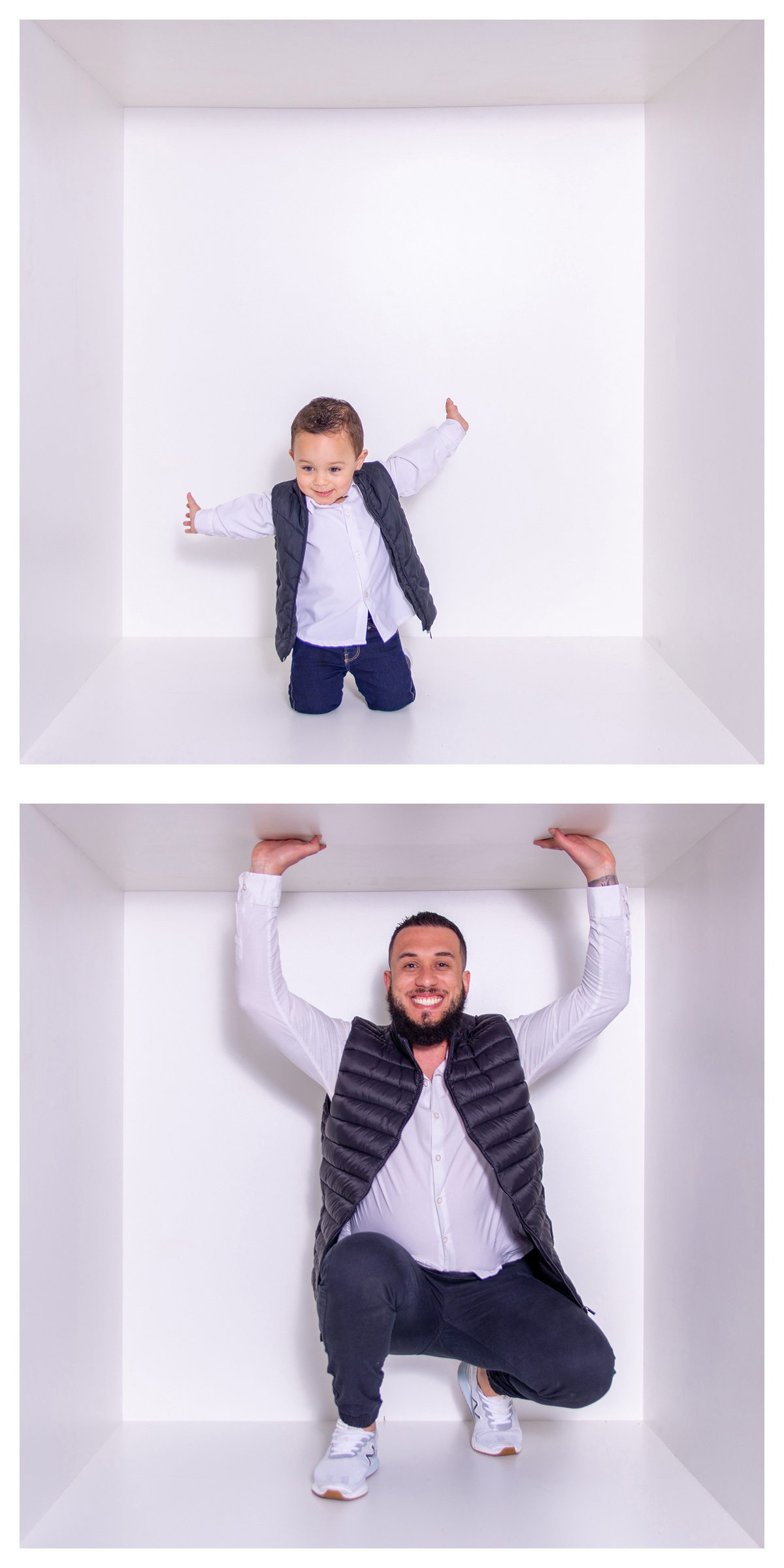 Mini ensaio dia dos pais - Sessão dia dos pais - Book de família - Sessão na caixa - Sessão dia dos pais Curitiba - Pai e filha - Pai e filho - Pai e filhos