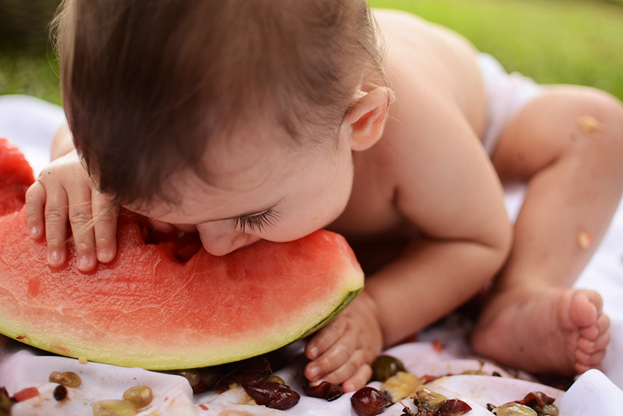 Book fotográfico Smash the cake - Book de fotos - Book Smash the cake - Book Cake Smash - Book Fruit Smash - Book Smash the fruit - Book de Bebê - Estúdio Beto Monteiro - Curitiba
