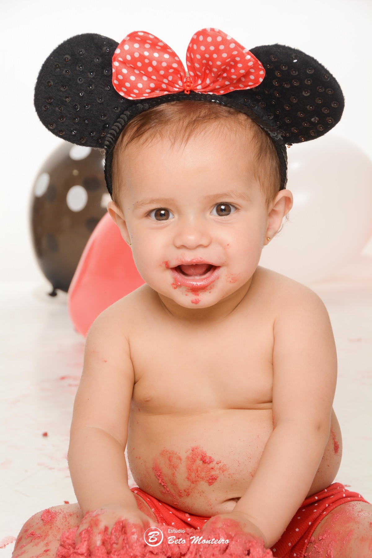 Book fotográfico Smash the cake - Book de fotos - Book Smash the cake - Book Cake Smash - Book Fruit Smash - Book Smash the fruit - Book de Bebê - Estúdio Beto Monteiro - Curitiba